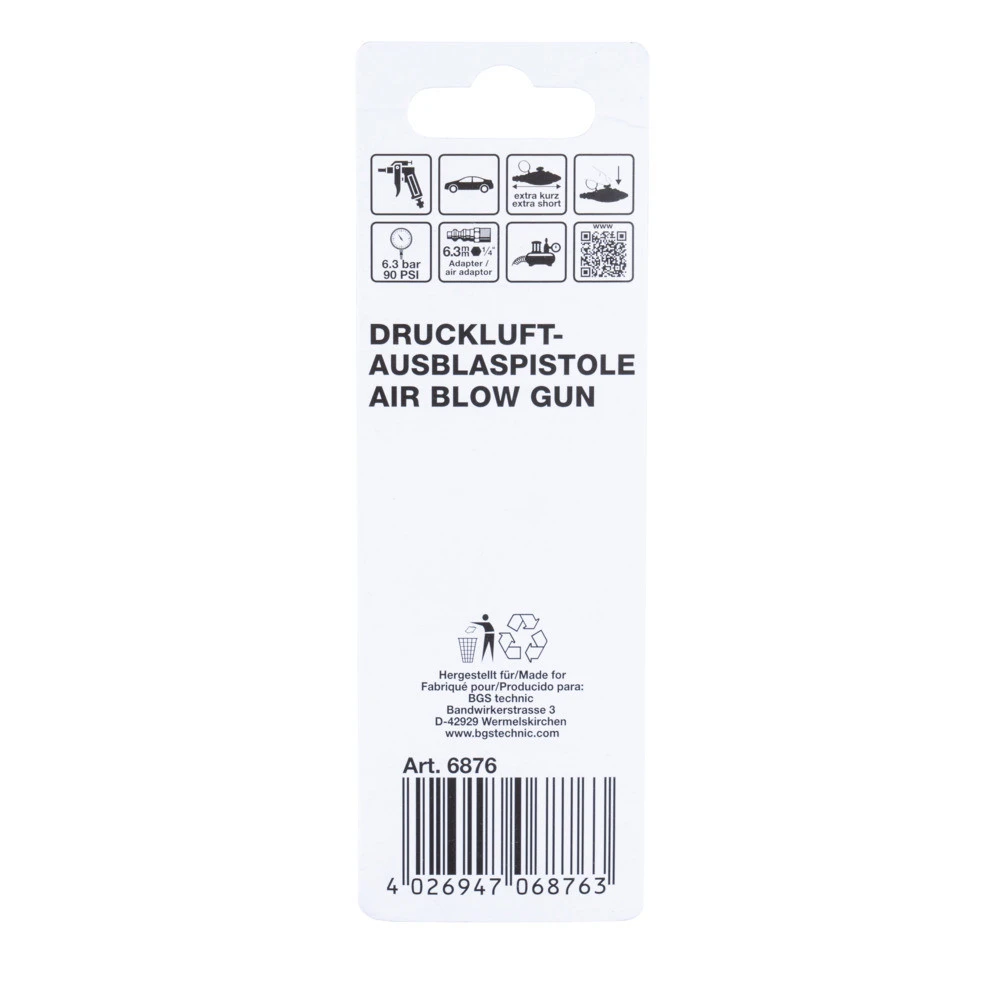 Güde GÜDE Mini-Druckluft-Ausblaspistole 5 Güde GÜDE Mini-Druckluft-Ausblaspistole - Image 5