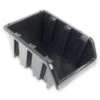 Prosperplast Sichtlagerkasten 195x120x90 Mm NP8 Schwarz