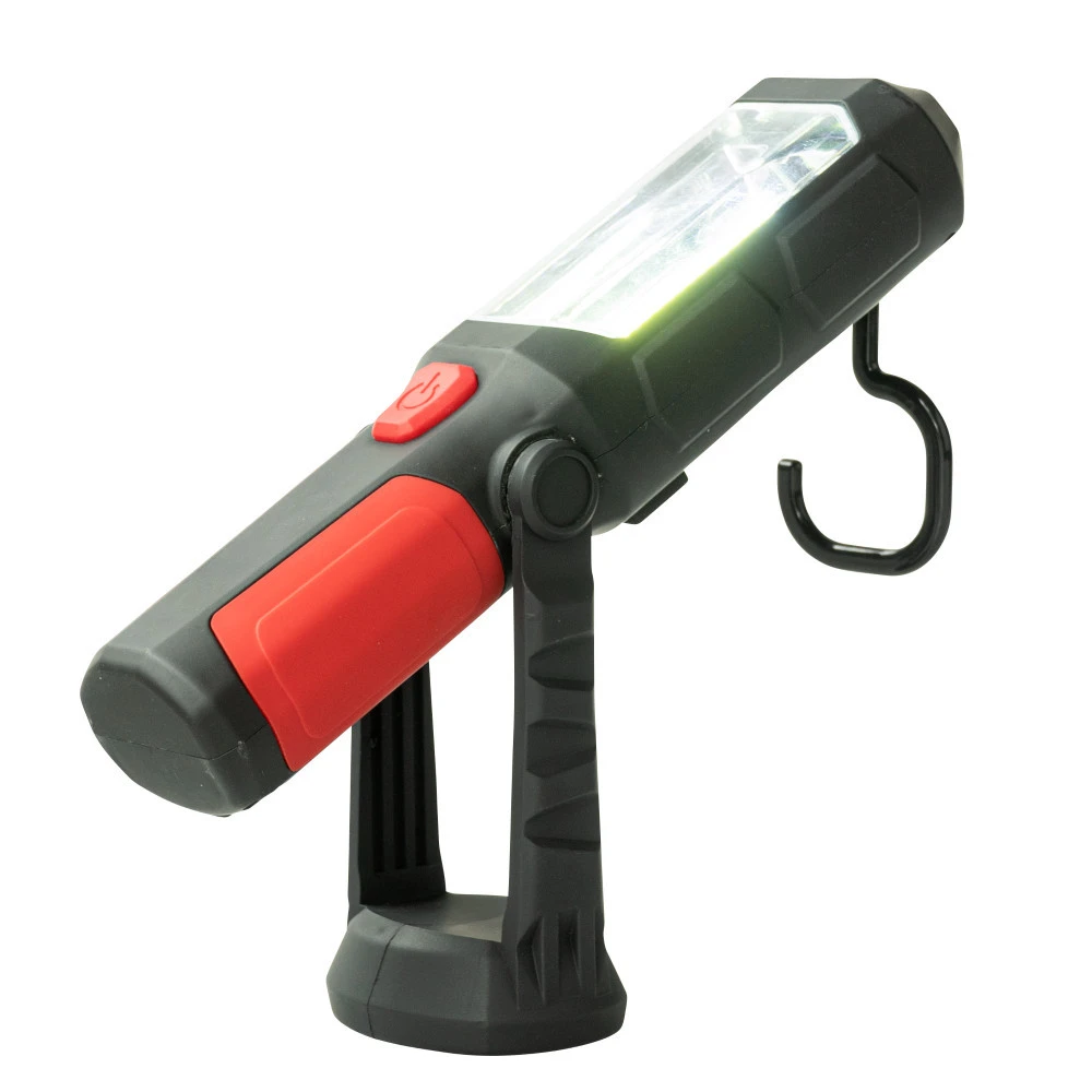 COB LED Arbeitsleuchte Schwenkbar Mit Taschenlampe 2 COB LED Arbeitsleuchte Schwenkbar Mit Taschenlampe - Image 2