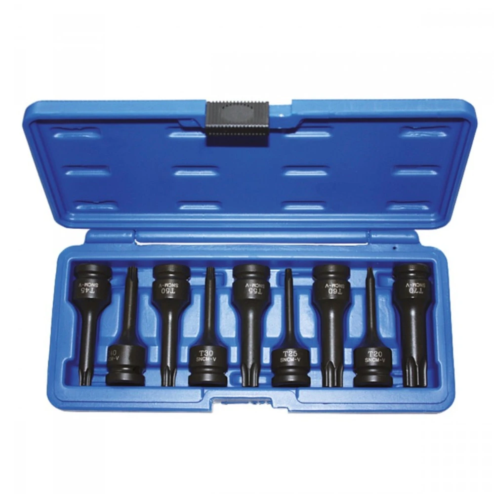 Normex Schlagschrauber Einsätze TX 9-teilig T-Profil 1 Normex Schlagschrauber Einsätze TX 9-teilig T-Profil