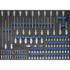 BGS Werkstattwageneinlage 3/3 Mit Bit Und Bit-Einsätze 104-teilig