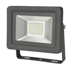 LED Flutlichtstrahler 10 W Aus Aluminium In Anthrazit