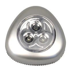 LED-Leuchte 65 X 65 X 25 Mm Silber Mit 3 LED